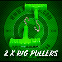 Load image into Gallery viewer, Rig Pullers. (2 x Green) - FiSH i UK