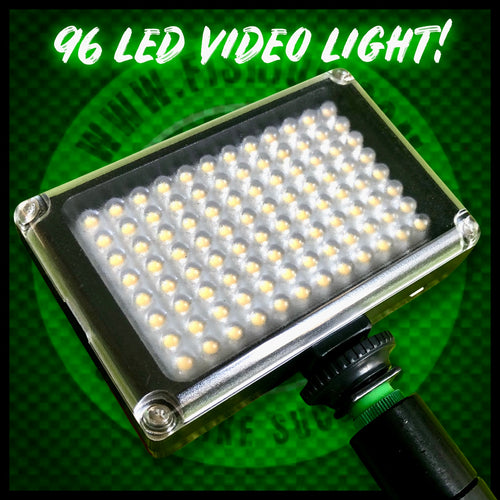 96 Led Video Light inc Bankstick Adapter. - FiSH i UK