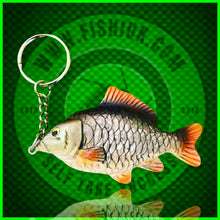 Load image into Gallery viewer, Common Carp Keyring.(Silver Version)