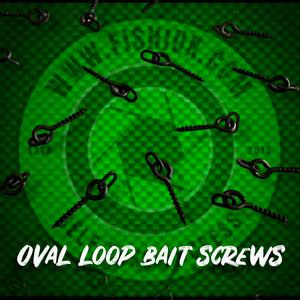 Oval Loop Bait Screws.(12mm)