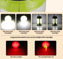 Load image into Gallery viewer, Rechargeable Bivvy Quad Light with power bank option