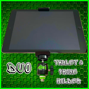 NEW FOR 2025. Duo Phone & Tablet Holder for Self Take Photography! iPad.Galaxy Tab iPhone & many more!