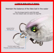 Load image into Gallery viewer, 60mm-12G-Crankbait.Shallow Diving Lure -Various Colours Available!