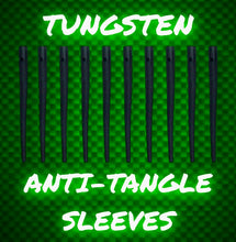 Load image into Gallery viewer, Tungsten anti tangle sleeves 10 per packet. Carp fishing anti tangle tungsten sleeves