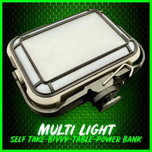Load image into Gallery viewer, “MULTI” LED Video Self Take Light.Bivvy Light.Power Bank Rechargeable