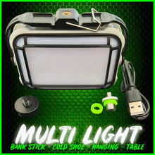 Load image into Gallery viewer, “MULTI” LED Video Self Take Light.Bivvy Light.Power Bank Rechargeable