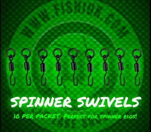 Spinner Swivels (10 per pack) - FiSH i UK