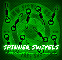Load image into Gallery viewer, Spinner Swivels (10 per pack) - FiSH i UK