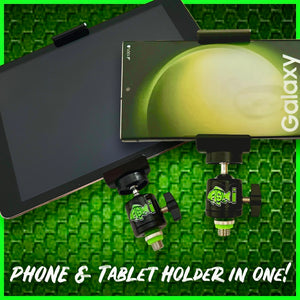 NEW FOR 2025. Duo Phone & Tablet Holder for Self Take Photography! iPad.Galaxy Tab iPhone & many more!