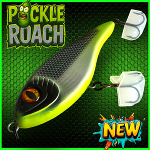 Musky Jerkbait-Slow Sinking-Slider Lure 90mm/105mm Loud Sound Crankbait Jerkbait Lure. - FiSH i UK
