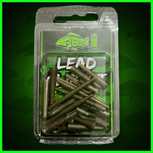 Load image into Gallery viewer, ⭐️NEW PRODUCT⭐️-Multi Lead Clips includes Qc Swivels and Anti Tangle Sleeves in Trans Green Camo Fleck.
