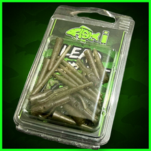 Load image into Gallery viewer, ⭐️NEW PRODUCT⭐️-Multi Lead Clips includes Qc Swivels and Anti Tangle Sleeves in Trans Green Camo Fleck.