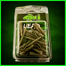 Load image into Gallery viewer, ⭐️NEW PRODUCT⭐️-Multi Lead Clips includes Qc Swivels and Anti Tangle Sleeves in Trans Green Camo Fleck.