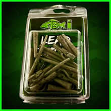 Load image into Gallery viewer, ⭐️NEW PRODUCT⭐️-Multi Lead Clips includes Qc Swivels and Anti Tangle Sleeves in Trans Green Camo Fleck.