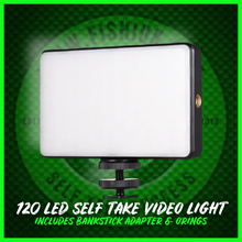 Load image into Gallery viewer, 120 L.E.D Self Take Video Light.Includes Bankstick Adapter. - FiSH i UK