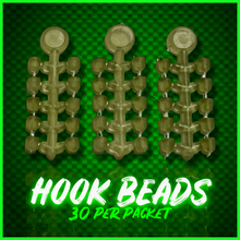 Load image into Gallery viewer, Hook Beads-Hook Stops-Carp Hook Beads- (30+Per Pack)