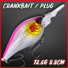 Load image into Gallery viewer, 12.5g. 8.8cm Diving Crankbait / Plug in Various Colours