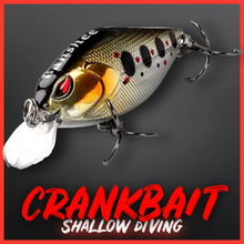 Load image into Gallery viewer, Crankbait Snoop eyes Shallow Diving Lure
-5.5CM-9g-Various Colours Available!