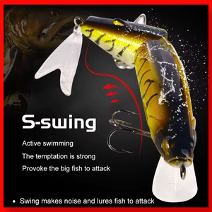 Glide Lure Swimbait.12cm- 15.5 Grams. Hard Lure for Pike Fishing.