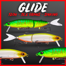 Load image into Gallery viewer, Glide Lure Swimbait.12cm- 15.5 Grams. Hard Lure for Pike Fishing.
