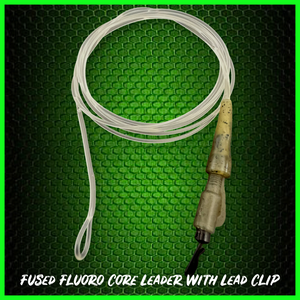 Fluorocarbon Core Leader With Quick Change Lead Clip