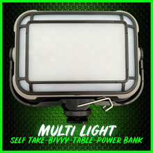 Load image into Gallery viewer, “MULTI” LED Video Self Take Light.Bivvy Light.Power Bank Rechargeable