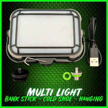 Load image into Gallery viewer, “MULTI” LED Video Self Take Light.Bivvy Light.Power Bank Rechargeable