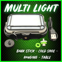 Load image into Gallery viewer, “MULTI” LED Video Self Take Light.Bivvy Light.Power Bank Rechargeable