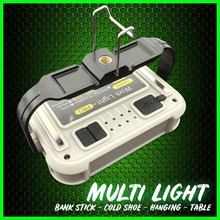 Load image into Gallery viewer, “MULTI” LED Video Self Take Light.Bivvy Light.Power Bank Rechargeable
