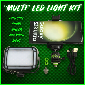 COLD SHOE PHONE HOLDER & “MULTI” LIGHT KIT! ⭐️NEW FOR 2025⭐️