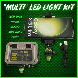 COLD SHOE PHONE HOLDER & “MULTI” LIGHT KIT! ⭐️NEW FOR 2025⭐️