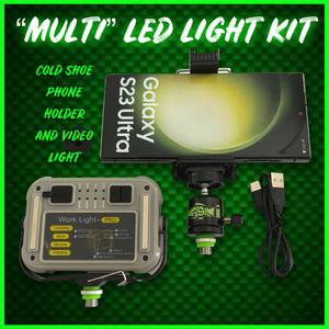 COLD SHOE PHONE HOLDER & “MULTI” LIGHT KIT! ⭐️NEW FOR 2025⭐️