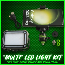Load image into Gallery viewer, COLD SHOE PHONE HOLDER &amp; “MULTI” LIGHT KIT! ⭐️NEW FOR 2025⭐️