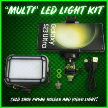 Load image into Gallery viewer, COLD SHOE PHONE HOLDER &amp; “MULTI” LIGHT KIT! ⭐️NEW FOR 2025⭐️