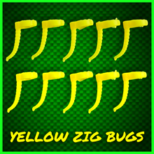 Load image into Gallery viewer, Zig Bug Hook Kickers.20 Per Pack.Zig Fishing.Various Colours Available!