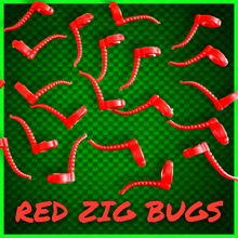 Load image into Gallery viewer, Zig Bug Hook Kickers.20 Per Pack.Zig Fishing.Various Colours Available!