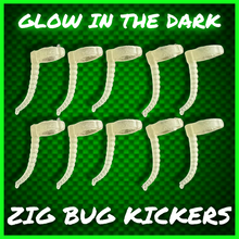 Load image into Gallery viewer, Zig Bug Hook Kickers.20 Per Pack.Zig Fishing.Various Colours Available!