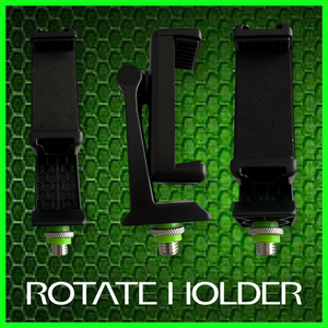 ‘RoTaTe’ Phone Holder Kit includes Video Light.