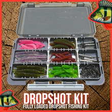 Load image into Gallery viewer, Dropshot Lure Fishing Set-Fully Loaded Dropshot Kit-Predator Fishing-Finesse. - FiSH i UK