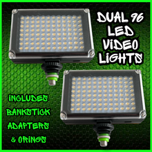 Load image into Gallery viewer, Dual 96 L.E.D Lights Including Bank sticks Adaptors. - FiSH i UK