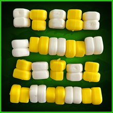 Load image into Gallery viewer, Buoyant Mixed Double Corn in Yellow and White Fake Sweetcorn-20 Per Pack-Artificial Carp Baits.