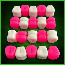 Load image into Gallery viewer, Buoyant Mixed Double Corn in Pink &amp; White- Fake Sweetcorn-20 Per Pack-Artificial Corn Carp Baits.