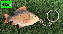 Load image into Gallery viewer, Common Carp Keyring. (Brown) - FiSH i 