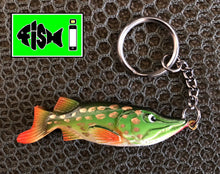 Load image into Gallery viewer, Pike Keyring. - FiSH i 