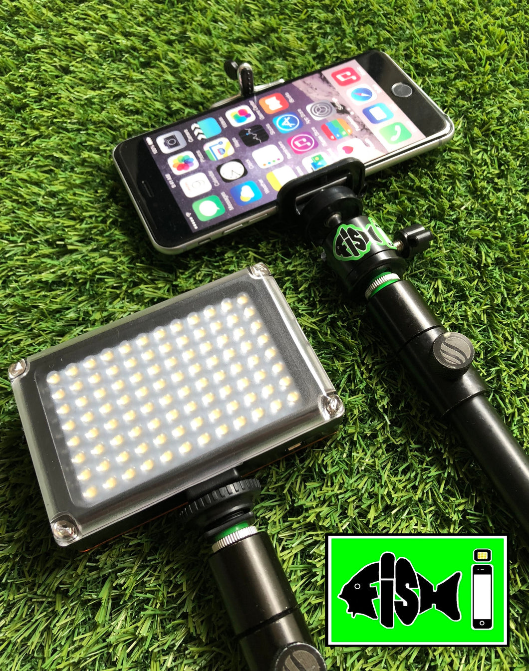 Phone Holder Inc 96 Led Light Kit - FiSH i 