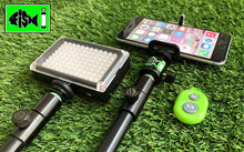 Load image into Gallery viewer, Phone Holder With 96 Led Light and  Bluetooth Remote. - FiSH i 