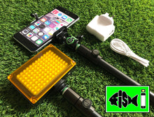 Load image into Gallery viewer, Phone Holder With Rechargeable 96 Led Light. - FiSH i 