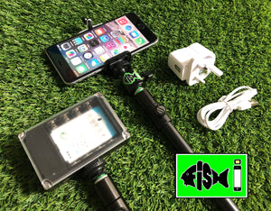 Phone Holder With Rechargeable 96 Led Light. - FiSH i 
