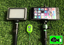 Load image into Gallery viewer, Phone Holder With 96 Led Light and  Bluetooth Remote. - FiSH i 