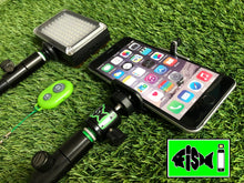 Load image into Gallery viewer, Phone Holder With 96 Led Light and  Bluetooth Remote. - FiSH i 